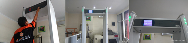 Walkthrough Metal Detector