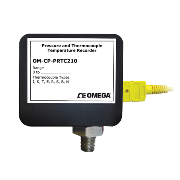 Thermocouple Temperature and Pressure Data Logger OMCPPRTC210 Series